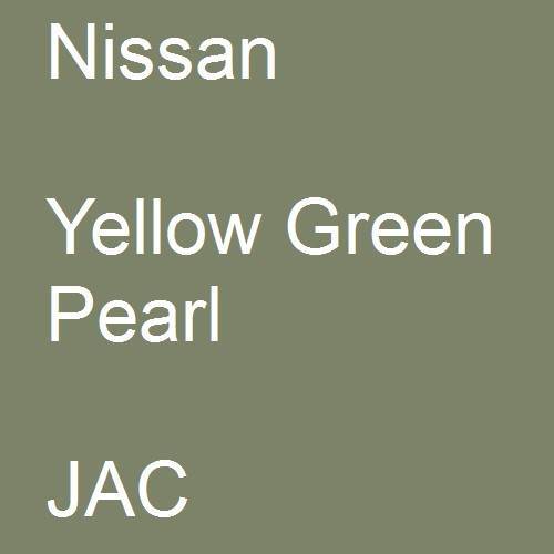 Nissan, Yellow Green Pearl, JAC.